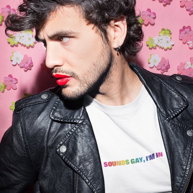 Camiseta LGBTQ Pride Arco-Íris Gay (Criador carregado)