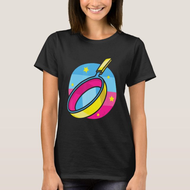 Camiseta LGBTQ Pride Lesbian Gay Man Pansexual Rainbow (Frente)