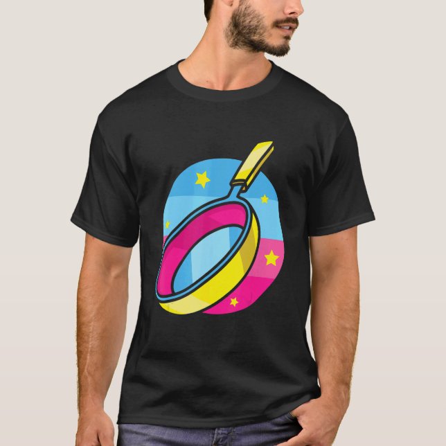 Camiseta LGBTQ Pride Lesbian Gay Man Pansexual Rainbow (Frente)