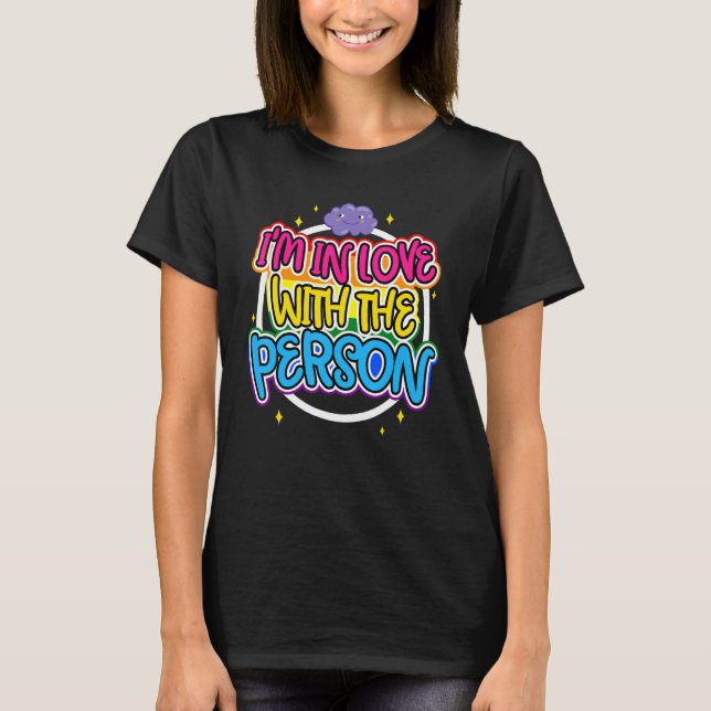 Camiseta LGBTQ Pride Lesbian Gay Man Pansexual Rainbow Flag (Frente)