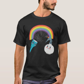 Camiseta LGBTQ Rainbow Flag Proud Love Gay Pride