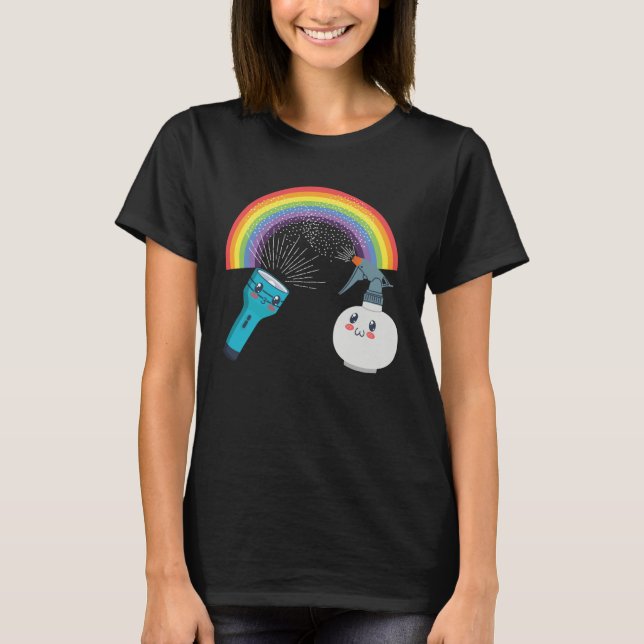 Camiseta LGBTQ Rainbow Flag Proud Love Gay Pride (Frente)