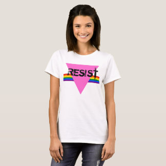 Camiseta LGBTQ resistem