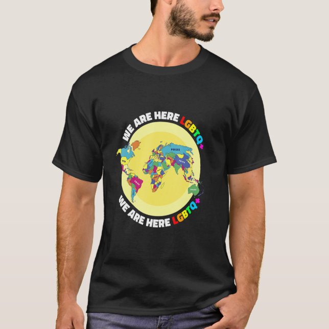 Camiseta Lgbtq+ Respekt Lgbt Equivalente - Placa Humana Ter (Frente)