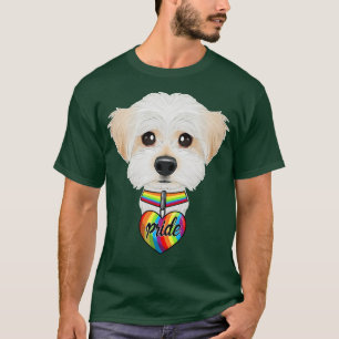 Camiseta LGBTQ Sinalizador I Orgulho gay Bandeira I Maltês 