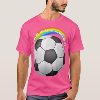 Camiseta Lgbtq Soccer Pride Saúde Mental Consciência3051 13