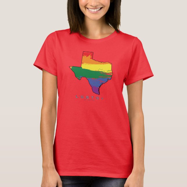 Camiseta LGBTQ+ Texas Orud AF (Frente)