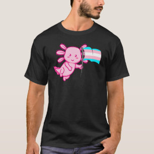 Camiseta Lgbtq Transgender Axolotl Trans