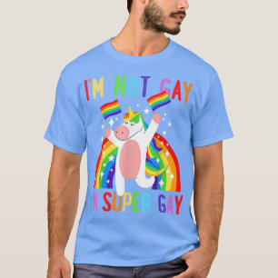 Camiseta LGBTQ Unicórnio Super Orgulho Gay LGBT Aliado Band