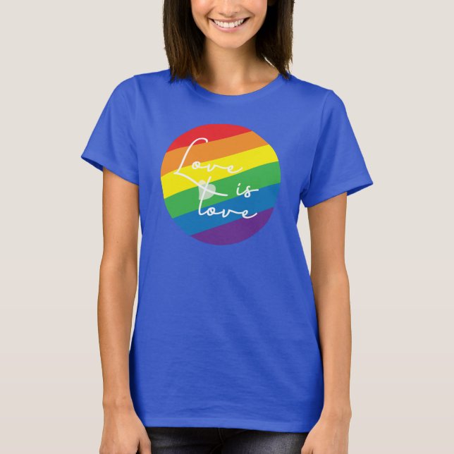 Camiseta LGBTQI aliado cristão LGBTQI acolhendo metodistas (Frente)