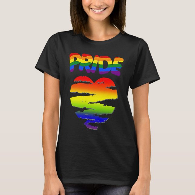 Camiseta LGTB Pride Flag  17 (Frente)