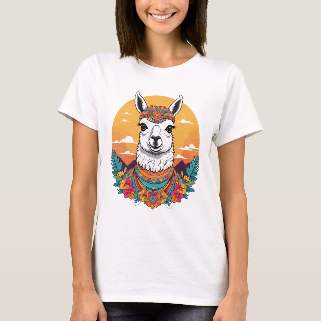 Camiseta Lhama (Frente)