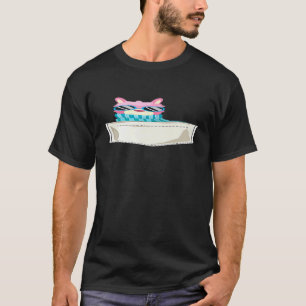 Camiseta Lhama Adorável De Óculos De Sol No Bolso Impressão