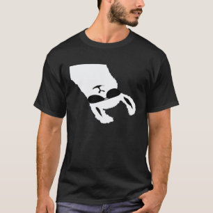 Camiseta Lhama Alpaca com óculos de sol Premium