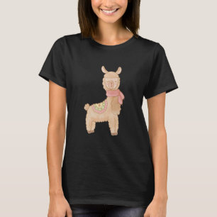 Camiseta Lhama Alpaca Menino Menina Crianças