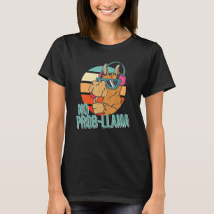 Camiseta Lhama Alpaca Vintage Sem Problema