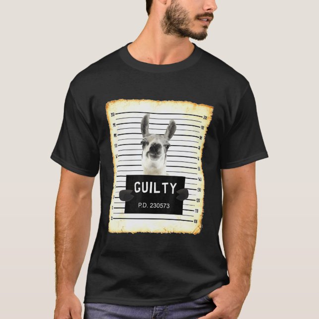 Camiseta Lhama Culpada (Frente)