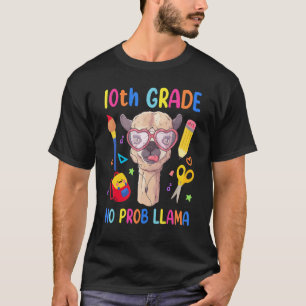 Camiseta Lhama da 10ª série sem problemas Criança no prime