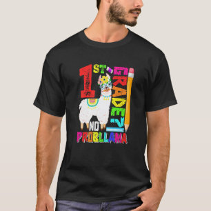 Camiseta Lhama de 1ª Série Sem Problema Primeiro Dia de Vol