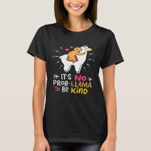 Camiseta Lhama de Conscientização Contra o Bullying Premium