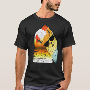Camiseta Lhama Engraçada Alpaca De Óculos De Sol