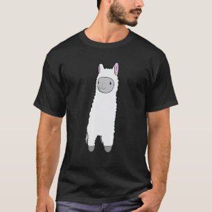 Camiseta Lhama Engraçada Alpaca Garotas Adolescentes Elegan