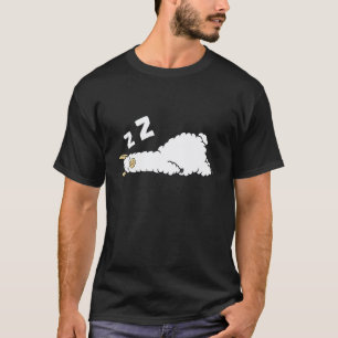 Camiseta Lhama engraçado dormindo Lhama cansado amor Lhama