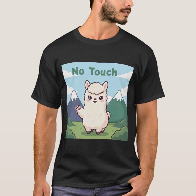 Camiseta Lhama Fofa  (Frente)