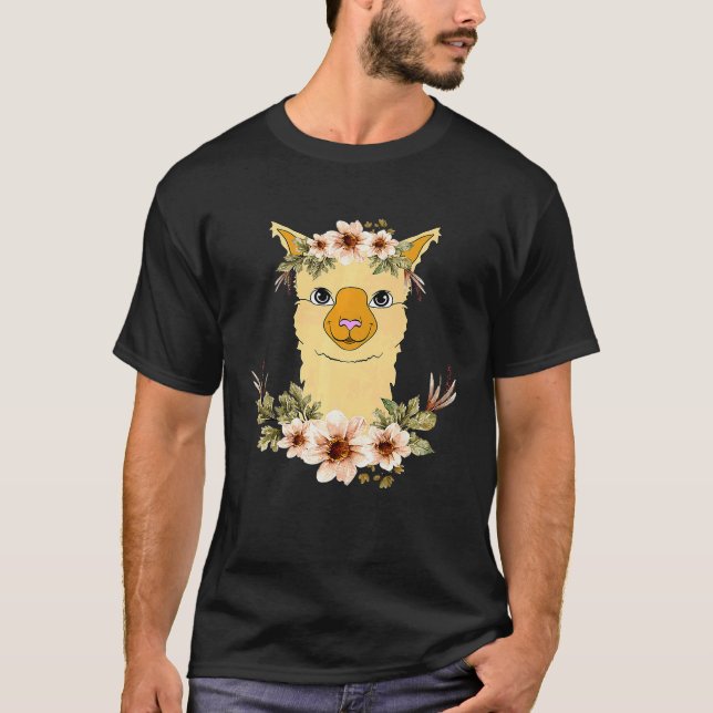 Camiseta Lhama Fofo Premium (Frente)