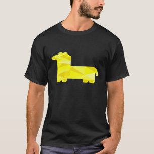 Camiseta Lhama Geométrico Polígono Legal Origami Amante de