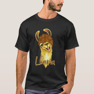 Camiseta Lhama Lhama Crianças Lhama Menina Lhamas Lhama 2