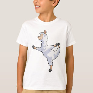 Camiseta Lhama no Yoga Fitness
