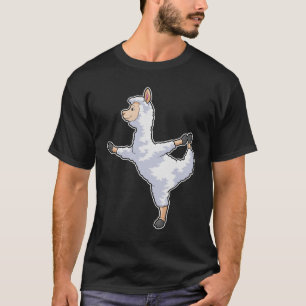 Camiseta Lhama no Yoga Fitness