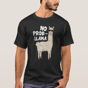 Camiseta Lhama Para Homens Mulheres Crianças Lhama Alpaca A
