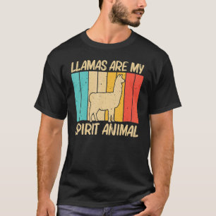 Camiseta Lhama Para Homens Mulheres Lhama Fazenda Animal 3