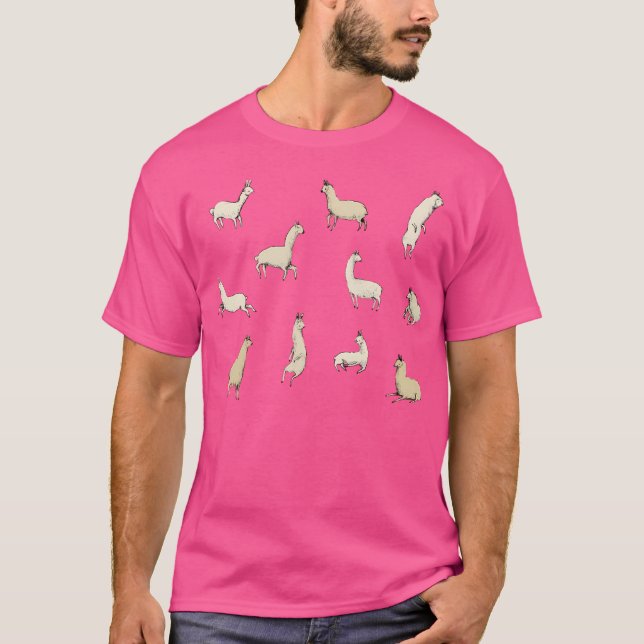 Camiseta Lhamas (Frente)