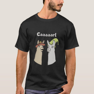 Camiseta Lhamas com chapéus