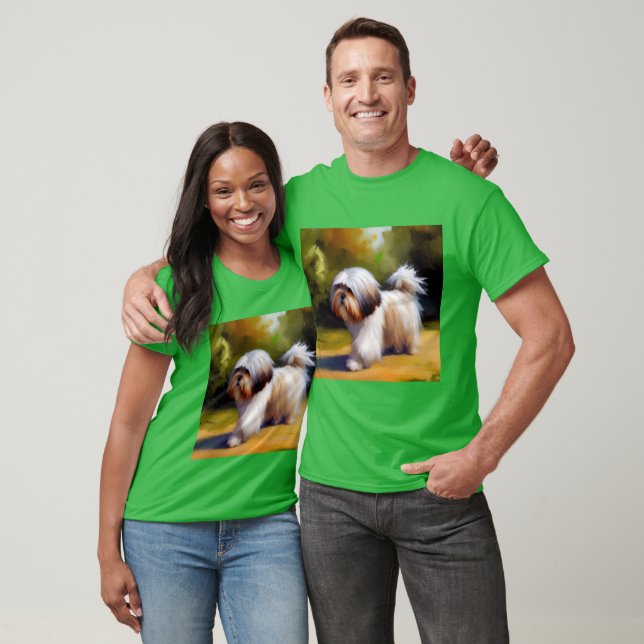 Camiseta Lhasa Apso Dog (Unissex)