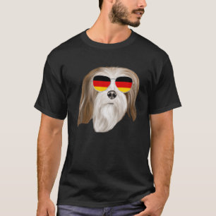 Camiseta Lhasa Apsos Dog Alemanha Pocket