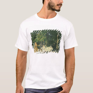 Camiseta l'Herbe do sur de Claude Monet   Le Dejeuner,