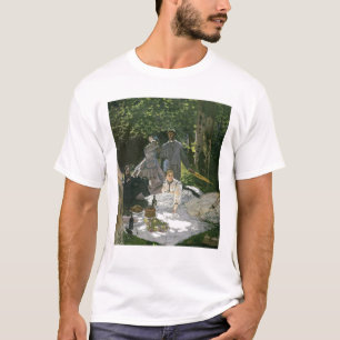 Camiseta l'Herbe do sur do Dejeuner de Claude Monet ,