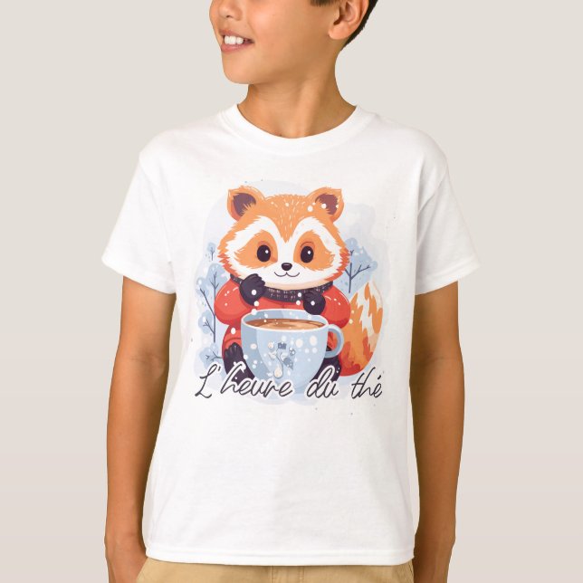 Camiseta L'heure du thé aussi (Frente)