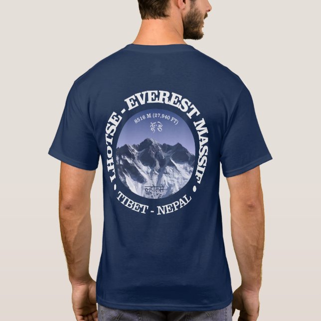 Camiseta Lhotse - Everest Massif (Verso)
