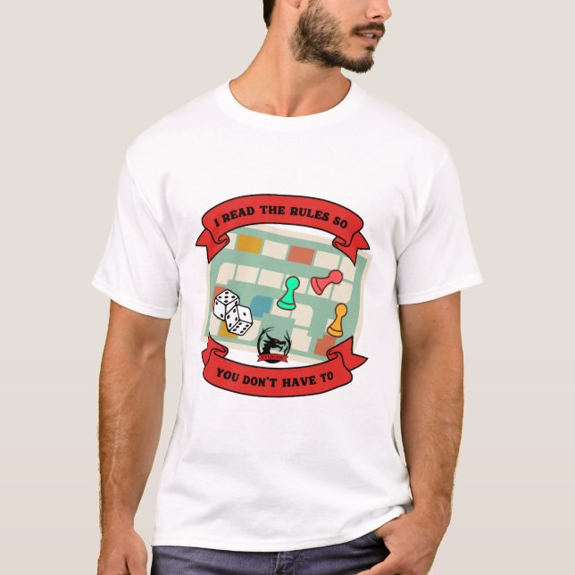 Camiseta Li as regras... (Frente)