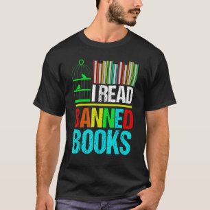 Camiseta Li Biblioteca De Leitura De Livros Banidos