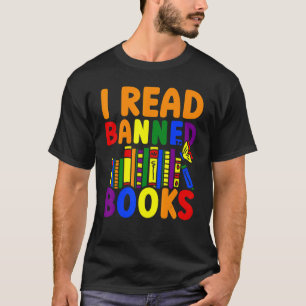 Camiseta Li Biblioteca De Leitura De Livros Banidos 9