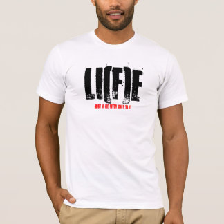 Camiseta LI (f) E, apenas uma mentira com um F nele