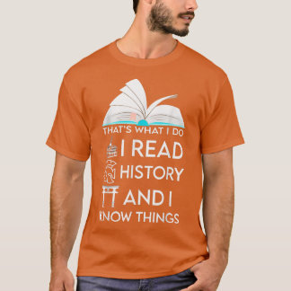 Camiseta Li História e Conheço Coisas Amantes do Livro610