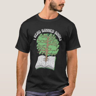 Camiseta Li Leitura De Bibliotecas De Livros Banidos