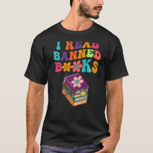 Camiseta Li Leitura De Livros Banidos Semana De Leitor De F